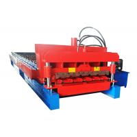 China 4 Kw Wall Panel Roll Forming Machine 3 Tons Driven By Chains on sale