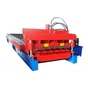 China 4 Kw Wall Panel Roll Forming Machine 3 Tons Driven By Chains supplier