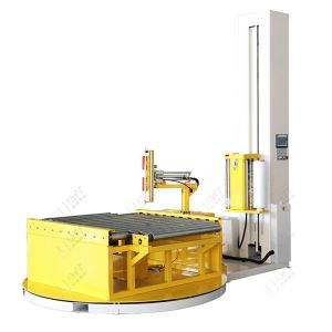 China Fully Automatic Pallet Stretch Wrapping Machine 380V Multifunction Packing Machine on sale