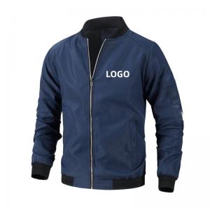 wholesale custom design High quality Mens jacket coat ultra-thin Leica clothes Casual Coat Slim Fit Jacket bomber jacket men