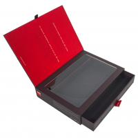 China Rigid Flap Apparel Packaging Box Cardboard Magnetic Custom Luxury Apparel Boxes on sale