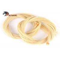 China Strong Bow Horse Hair Violin Strings Made Of Horsehair Natural Color on sale