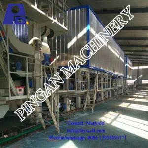 Ss316L Kraft Testliner Fluting Paper Machine Air Cushion Type