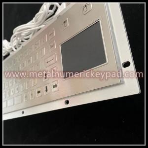 Information Kiosk SS304 Industrial Keyboard With Touchpad Waterproof