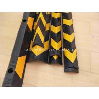 China Reflective Rubber Parking Right Angle Corner Bumper Protector Guard Garage Wall Protector on sale