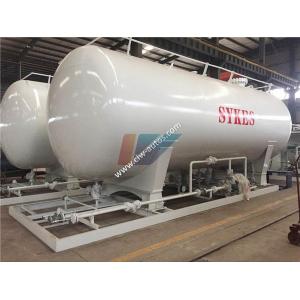 Carbon Steel 40000 Liters 20MT LPG Gas Storage Tank Cooking Gas Filling Station