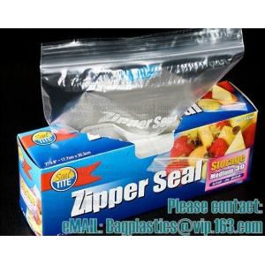 high quality transparent slider zip lock bags for underware packaging, pvc slider zip lock, Lawn & Leaf Bags Foil Bags P