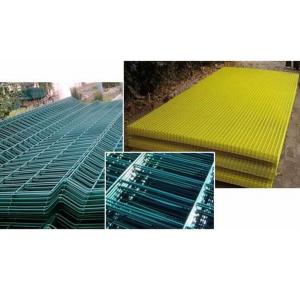 China Powder Coated Welded Wire Mesh Fence Panel Square Hole High Stability wholesale