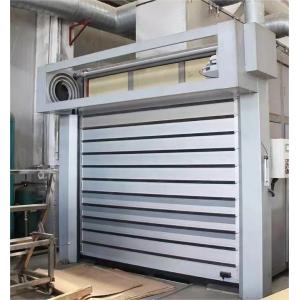 Customized High Speed Spiral Door Opening Speed 0.8m/s Air Permeability ≤2.0m3/ m2.s