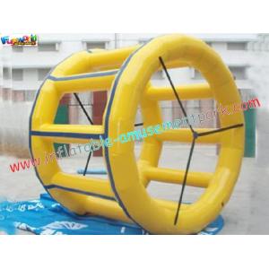 China ODM 0.9MM(32OZ) PVC tarpaulin roller ball, Inflatable Zorb Ball for lake, water park supplier