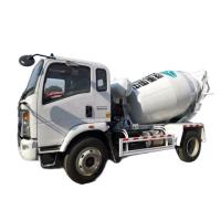 China 4000 Liters Concrete Mixer Truck SINOTRUK HOWO Cummins Engine 4×2 Mini Truck Mounted Concrete Mixer on sale