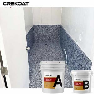 China Smooth Textured Variations Epoxy Flake Floor Coating Moisture Proof For Different Surfaces supplier