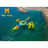 Large 9mm PVC Aqua Sports Water Park Inflatables For Lake Sea
