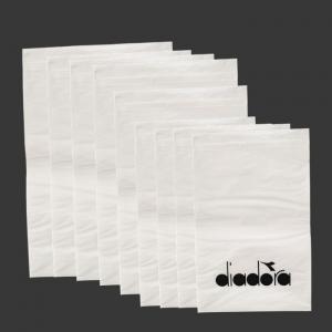 Белые эко-биоразлагаемые квадратные ноты с открытым концом, очень мини-маленькие, средние конверты из пергамина, бумажные пакеты из пергамина
