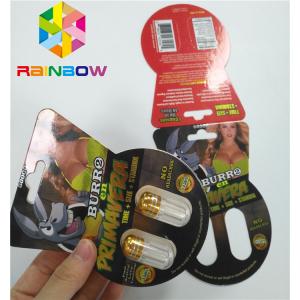 3d Lenticular Packaging Burro Brand Paper Card Box Single Double Hole Including Bottle