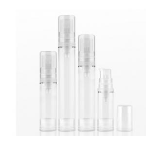 Mini Slim Plastic Airless Cosmetic Bottles 5 Ml 10 Ml 12 Ml 15 Ml
