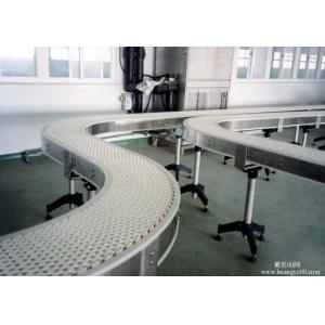                  180 Degree PVC/PU Belt Curve Conveyor for Food Package Line             