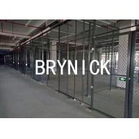 China Independent 4 Sides Wire Mesh Security Partitions For Warehouse 20’ *15’ *8’ on sale