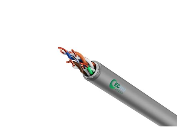 ECHU ETHERNET FLEX CAT7 cable, ENTHERNET CAT7 cable adecuado para entornos industriales adversos