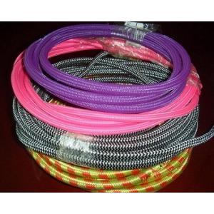 Polyster Pet Expandable Braided Sleeving Black  For Electrical Cables / Power Cord