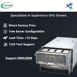 China Supermicro 8U GPU Server with Eight Gaudi 2 Accelerators and Up to 8TB Memory for AI Training wholesale