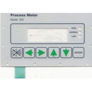 China PCB Waterproof Membrane Switch For Industrial Control , PET material supplier