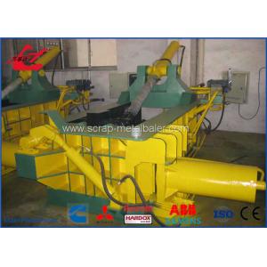 China Hydraulic Aluminum Bailer / Scrap Metal Baler Max. 3mm Thickness 1000-1200KG/h supplier