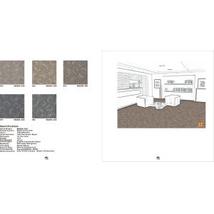 China Fireproof modular Office tufted Carpet Tiles 50 * 50cm With Stripe Pattern wholesale
