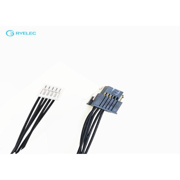 10pin Samtec SFSD-05-28-H-10.00-SR to jst GH 1.25mm pitch 5pin 250mm wire harness