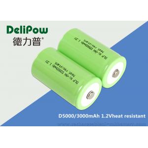 China SGS High Temperature Rechargeable Battery OEM D3000 / 5000mAh supplier
