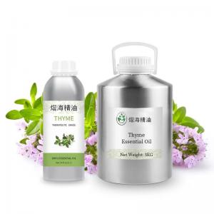 China Antioxidant 100 Pure Organic Essential Oils Organic Thyme Essential Oil Cas 8007-46-3 supplier