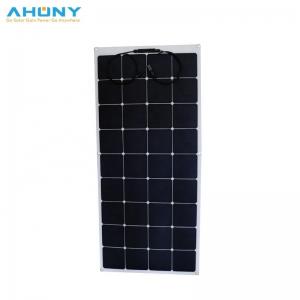 Customized SunPower Solar Flexible Panels 135w For Rv Marine Motor Boat Yacht