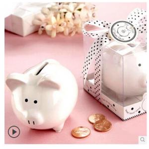 New creative promotion gift product ceramic piggy bank coin bank