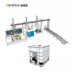 China 1000 Liter Ibc Tank Tubular Wire Cage Welding Machine Stainless Steel Welders supplier
