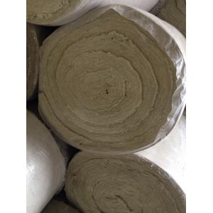 China Flexible Rockwool Insulation Blanket Fire Proof 25mm - 150mm Thickness wholesale