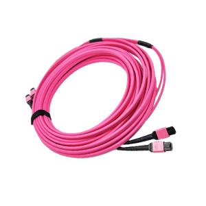 12 Core MM OM4 Fiber Cable Male Female 5M Single 4.0mm 5.0mm 3.0mm Polarity B