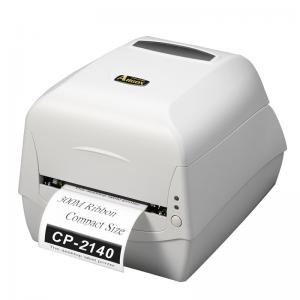 China Durable Desktop Barcode Label Printer ABS Plastic With Reflective Sensors supplier