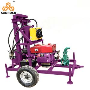 China Portable Water Well Drilling Rig Hydraulic Small Water Well Drilling Equipment supplier