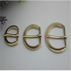 Factory direct 20 mm / 25 mm / 32 mm gold zinc alloy bag strap buckle leather bag metal roll pin belt buckle