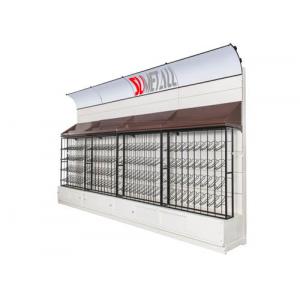 China OEM Large Metal Wine Display Shelving / Wine Storage Racks L1250 X D470 X H2410mm supplier