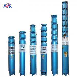 China Cast Iron 3 Phase AC Clean Water Vertical Multistage Submersible Well Pump supplier