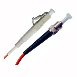 China LSZH 0.9 2.0 3.0mm ISO certificate Fiber Optic Patch Cord LC-ST Multimode Simplex supplier