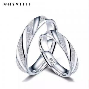 2.11g Festival 19mm Solid Sterling Silver Rings Silver Engraved Ring SGS