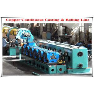 Oval Circular Holes Φ250 Cold Rolling Mill , Copper Rod Two Roll Mill