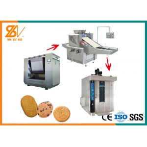China Model -400 Semi Automatic Pet Dog Biscuit Making Machine With Electricity Oven supplier