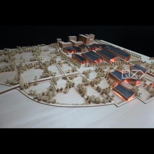 JKP 1:300 Massing 3D Print Architectural Model Shenzhen Ocean Museum