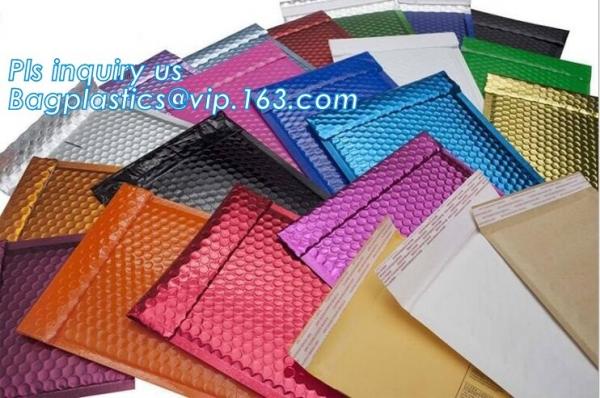 Customized Printed Bubble Mailers Tear Proof Padded Kraft Paper Mailer Jiffy