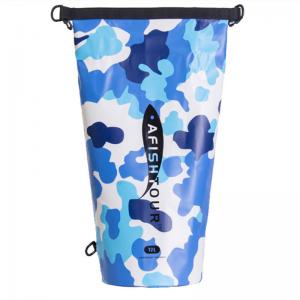 China Camouflage Bucket Dry Bag Outdoor Fishing Gear PVC Fishing Dry Bag Anti Water supplier
