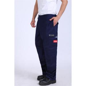 China 280gsm Light Weight Flame Resistant Arc Protection Trousers with reflective strips on leg supplier