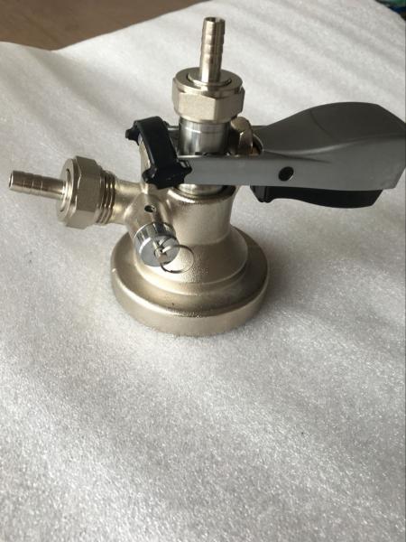 Homebrew G Type Keg Coupler , Stainless Steel Keg Coupler With Pressure Relief